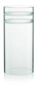 Glas 47 klar mit 2 Ringen