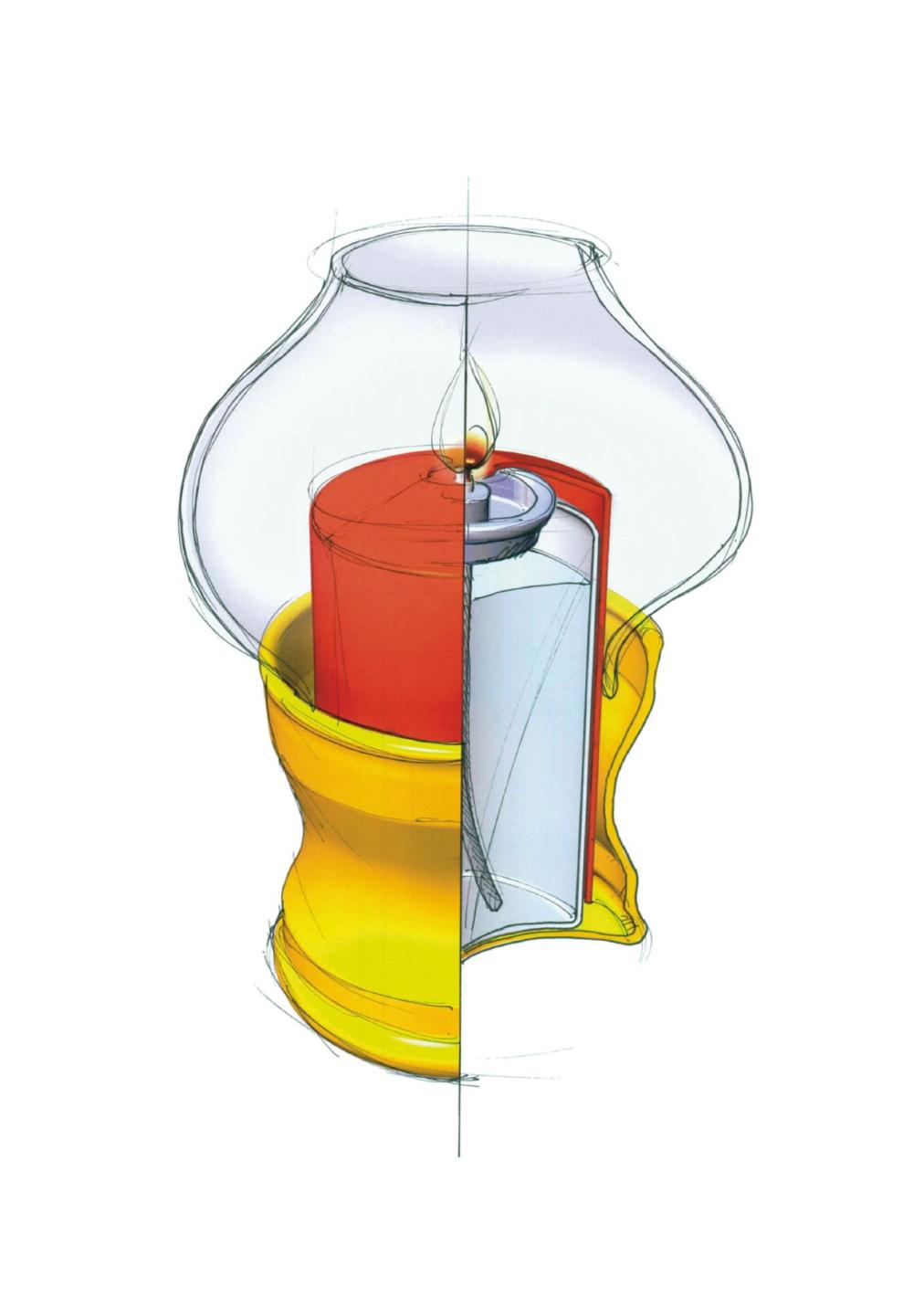 Aufbau Helitron Flexylight Tischleuchter